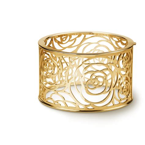 chanel camelia cuff bracelet|chanel camellia bracelet.